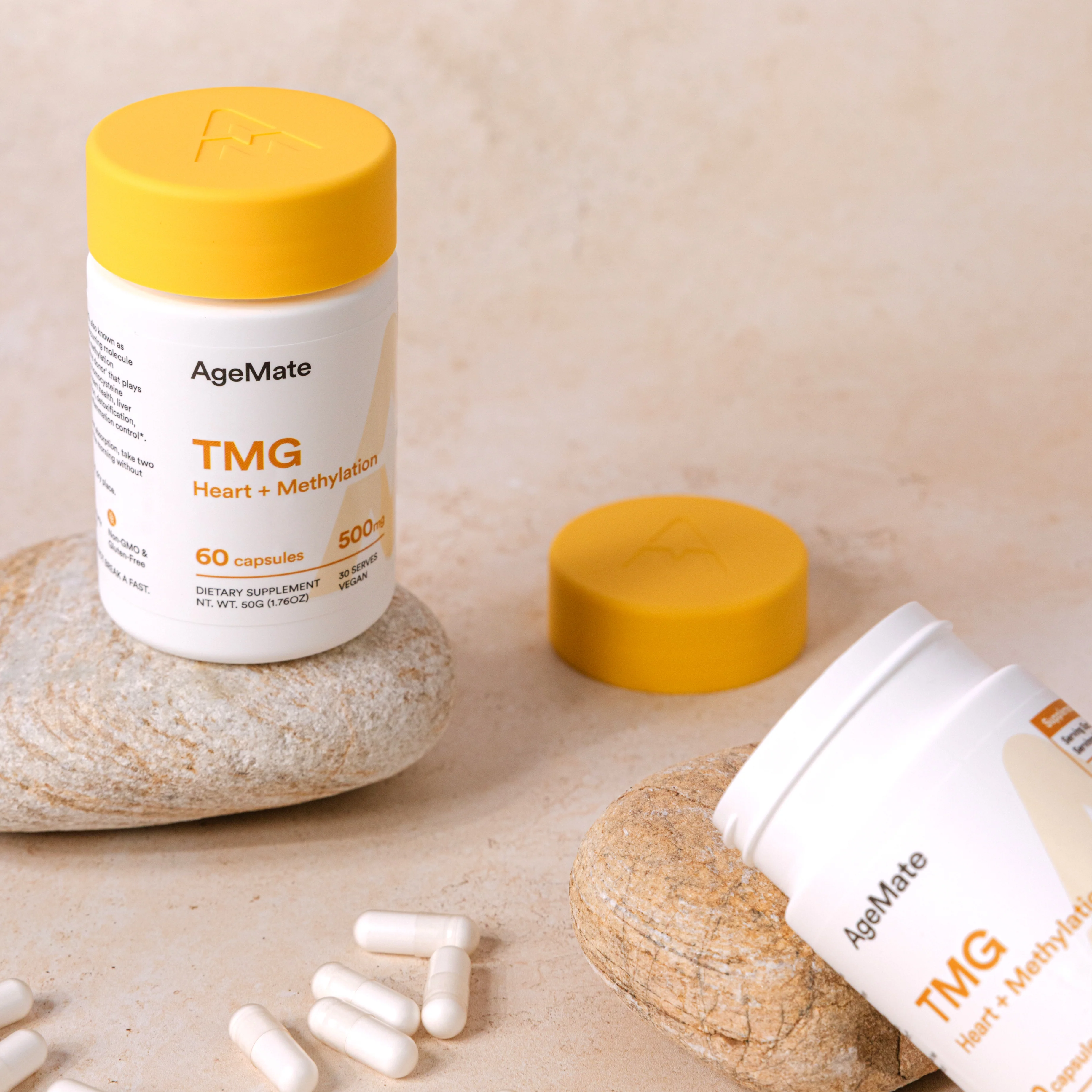 TMG (Betaine) for Methyl Donation (60 x 500mg Capsules) - Image 3